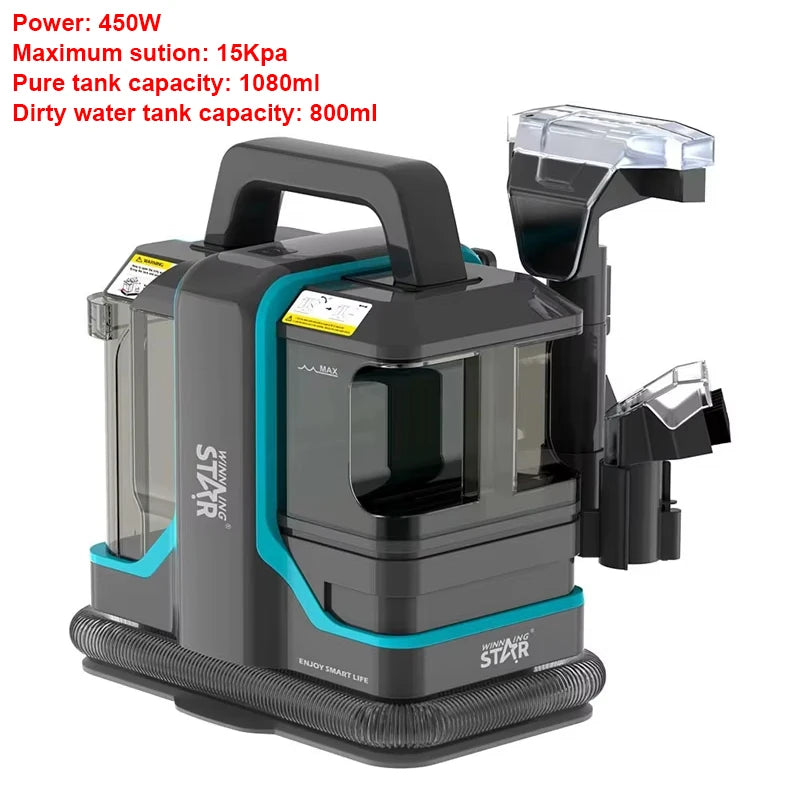 Nettoyeur professionnel CleanerPro by HomeEquipment™ spécial canapé tissus, literie